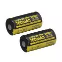 2 Batteries IMR18350 700MAH 7A 3,7V - Nitecore