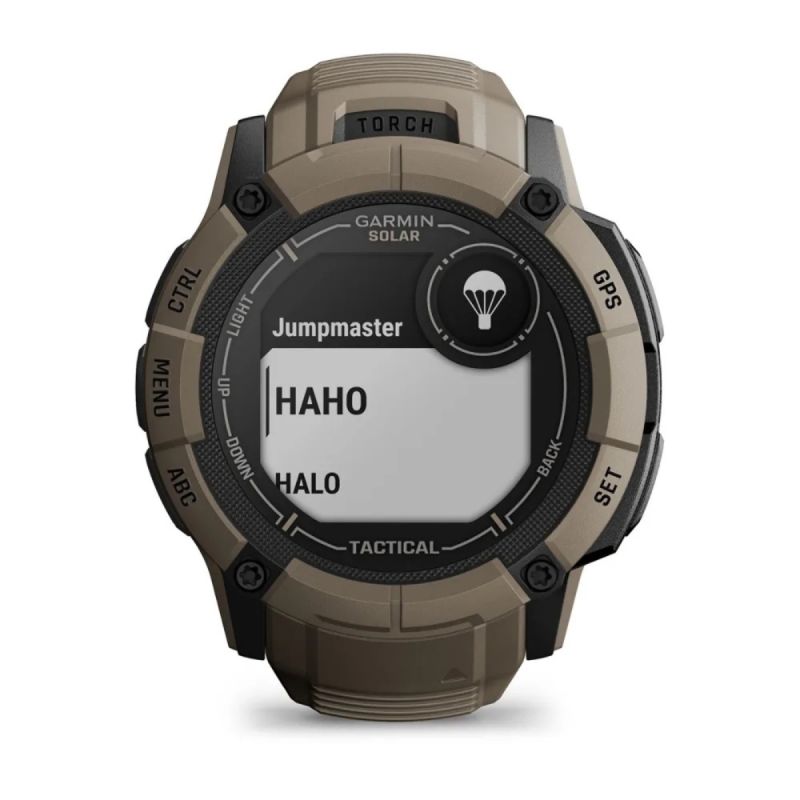 Montre Instinct® 2X Solar Tactical Edition Coyote Garmin