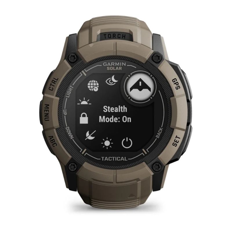 Montre Instinct® 2X Solar Tactical Edition Coyote Garmin