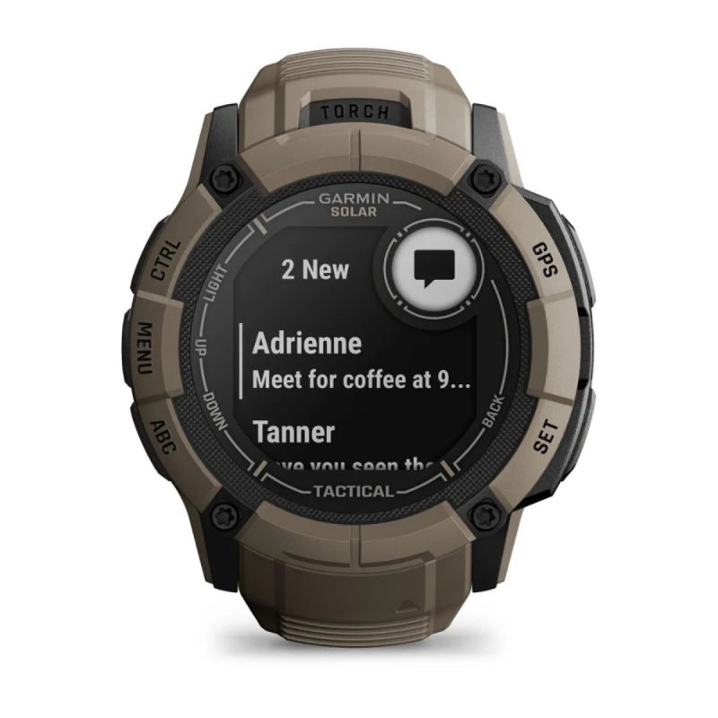 Montre Instinct® 2X Solar Tactical Edition Coyote Garmin