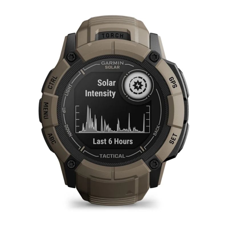 Montre Instinct® 2X Solar Tactical Edition Coyote Garmin