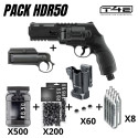 Pack Revolver de défense HDR50 Noir - T4E UMAREX