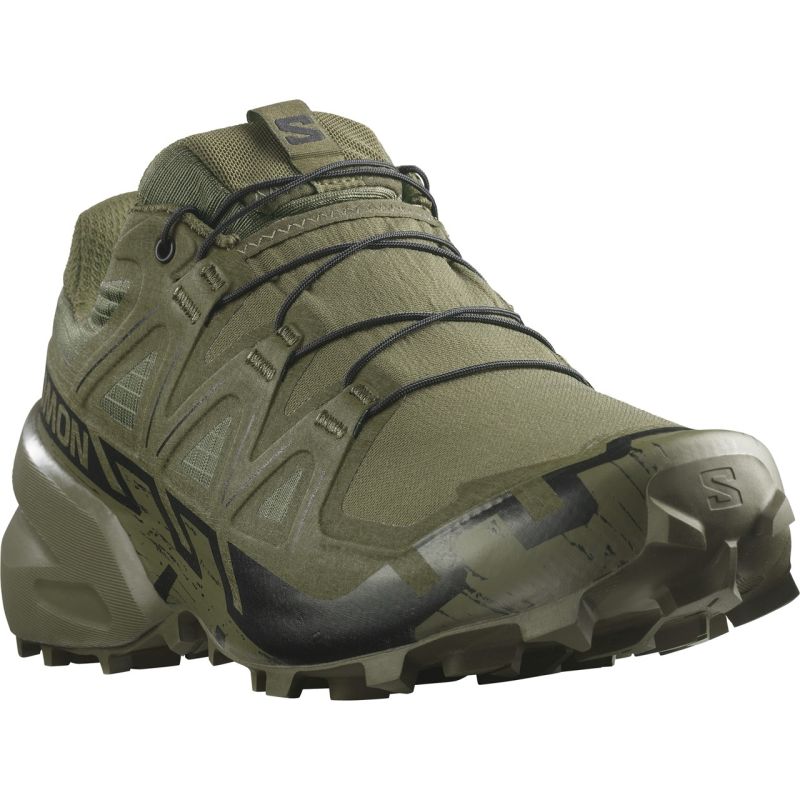 Chaussures Speedcross 6 Forces Ranger green / Noir - Salomon