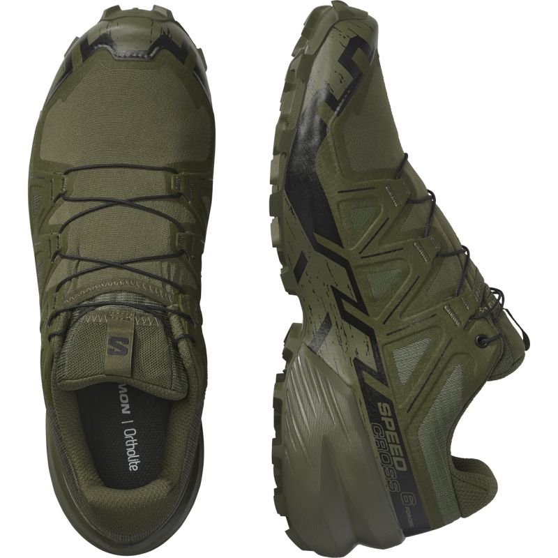 Chaussures Speedcross 6 Forces Ranger green / Noir - Salomon