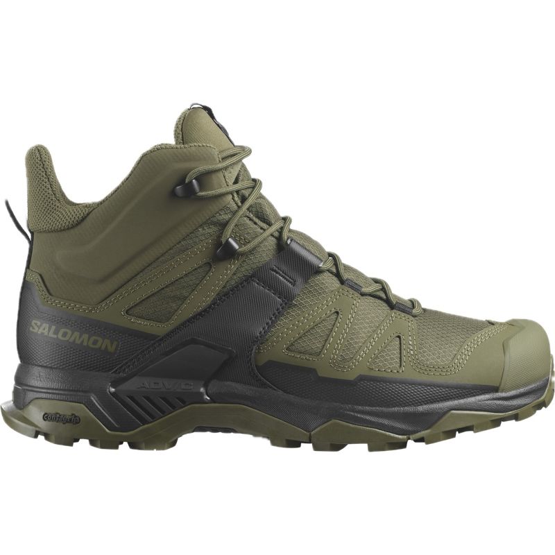 Chaussures Salomon X ULTRA Forces MID Noir / Ranger green