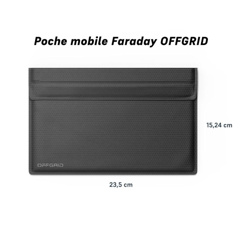 Pochette mobile Faraday OffGrid - Protection sécurisée et discrète