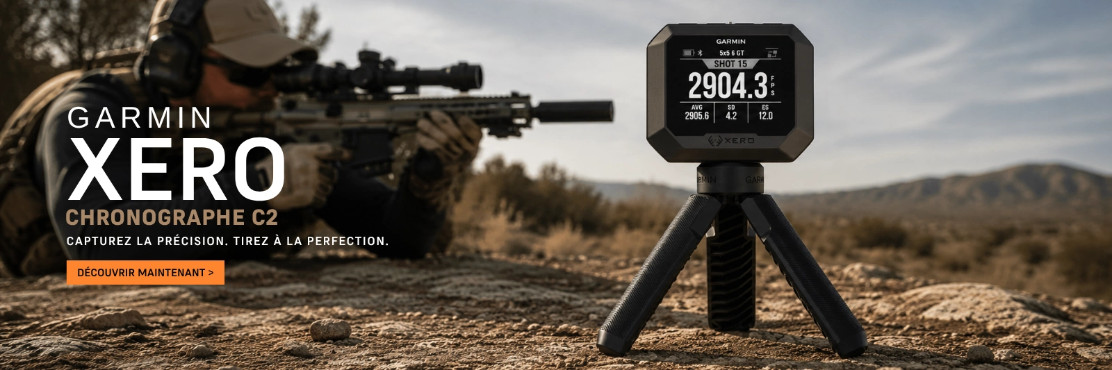 Utilisation Chronographe C2 Xero Garmin